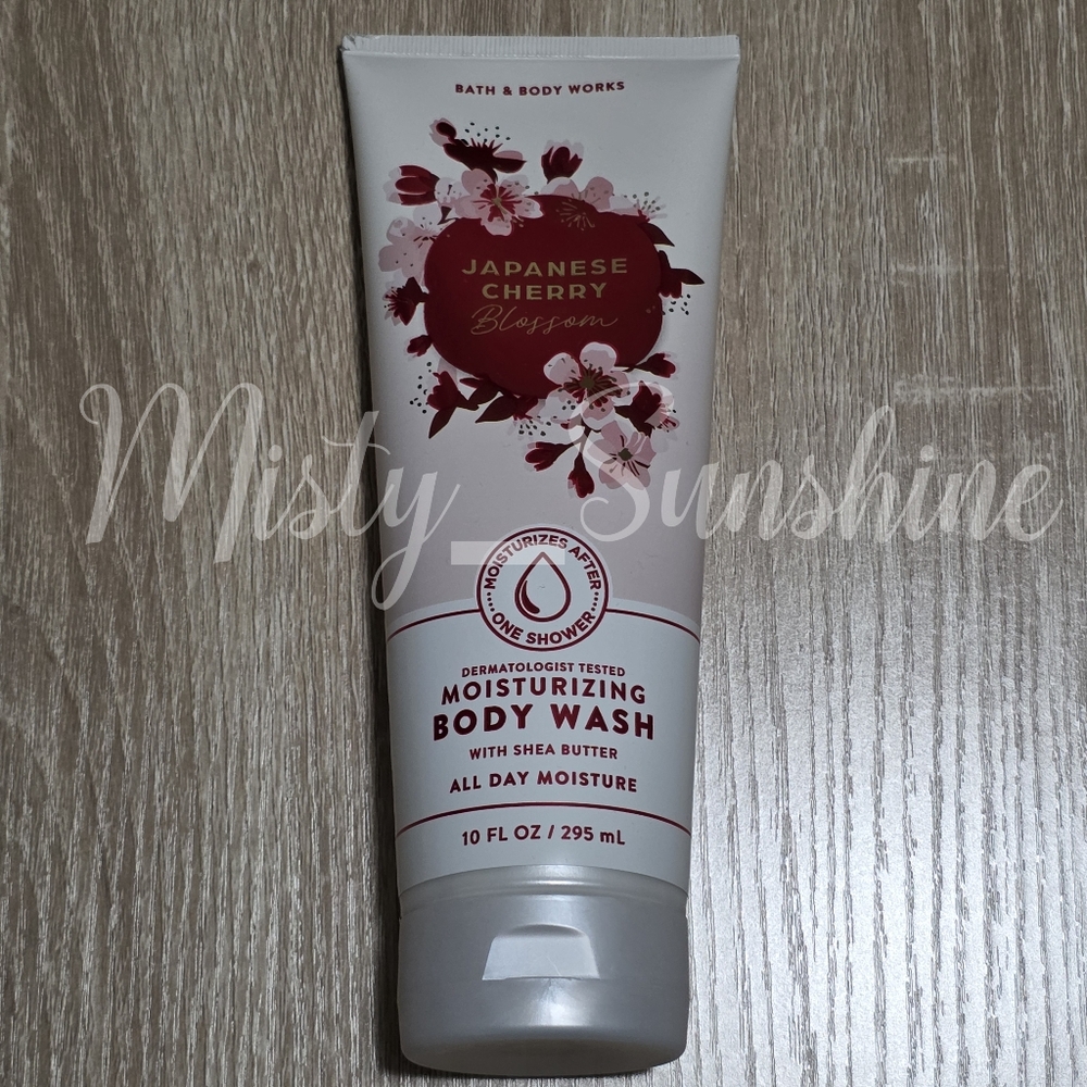 Bath & Body Works Japanese Cherry Blossom Moisturizing Body Wash NEW RARE